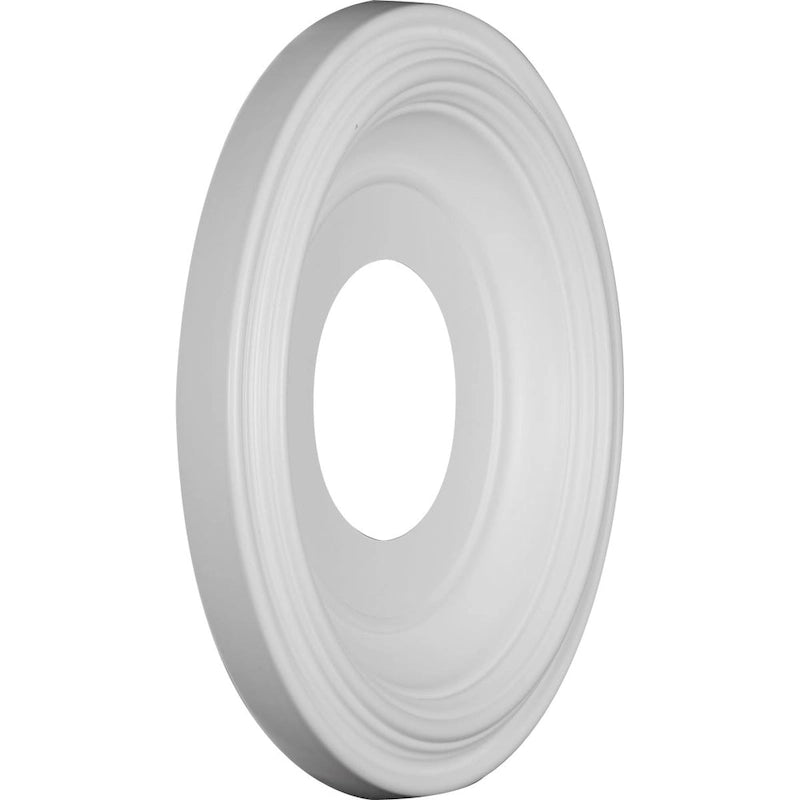 3 1/2  Inside Diameter - Traditional Thermoformed PVC Ceiling Medallion