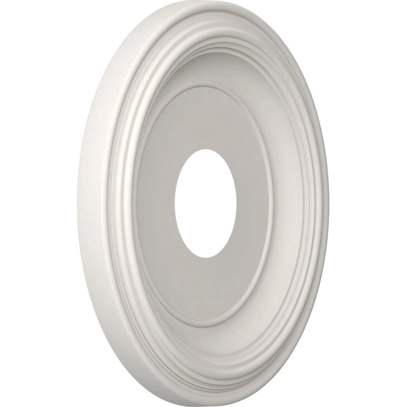 3 1/2  Inside Diameter - Traditional Thermoformed PVC Ceiling Medallion
