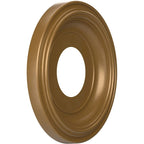 Rosace de plafond traditionnelle en PVC thermoformé, diamètre intérieur 3 1/2 po