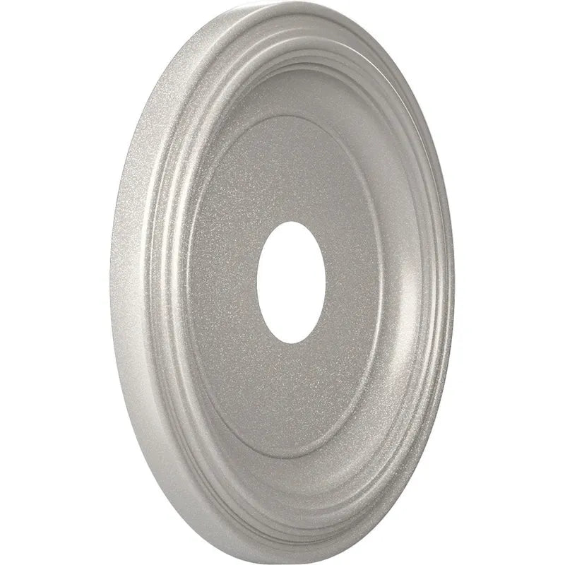 3 1/2  Inside Diameter - Traditional Thermoformed PVC Ceiling Medallion