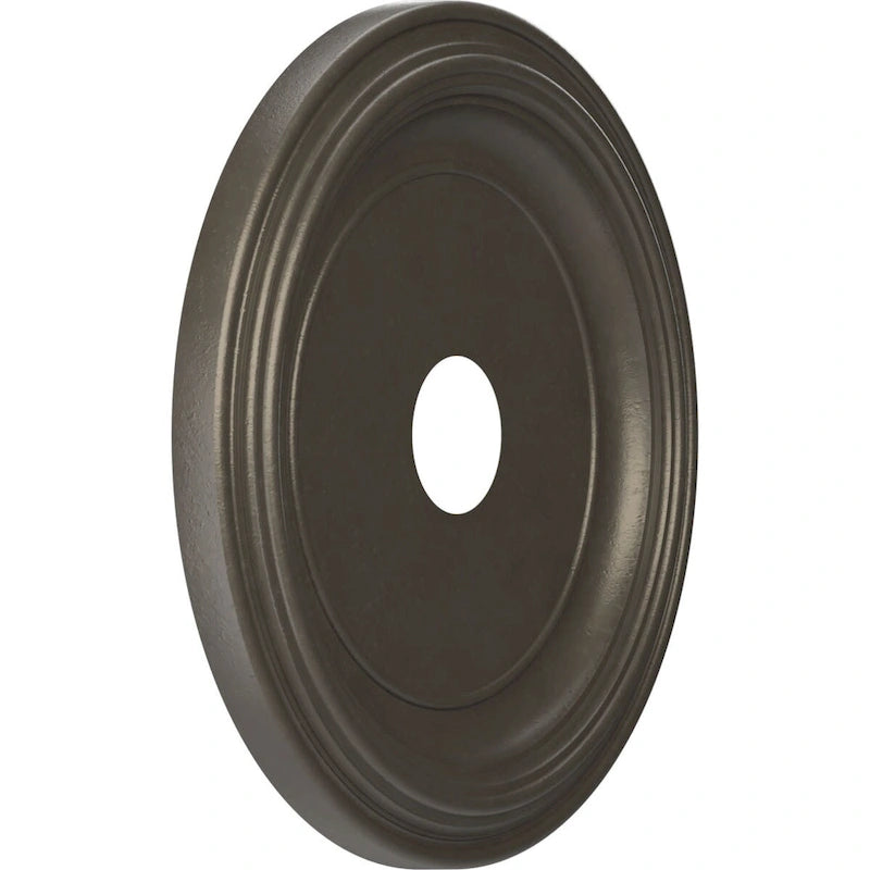 3 1/2  Inside Diameter - Traditional Thermoformed PVC Ceiling Medallion