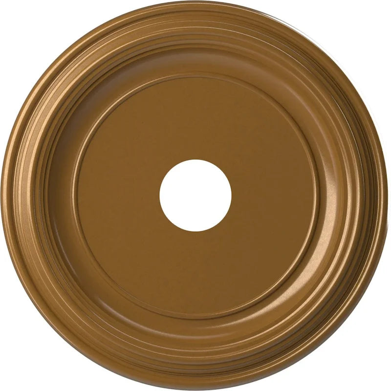 3 1/2  Inside Diameter - Traditional Thermoformed PVC Ceiling Medallion