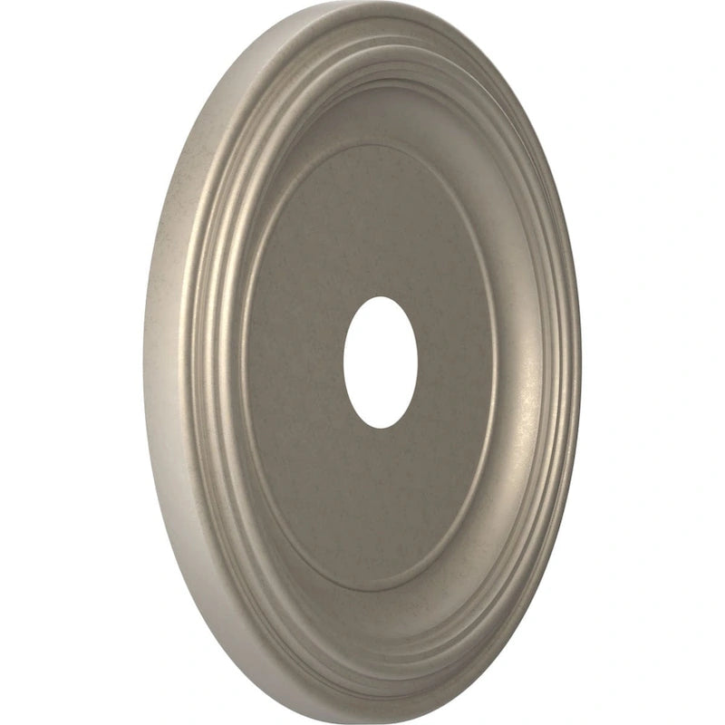 3 1/2  Inside Diameter - Traditional Thermoformed PVC Ceiling Medallion