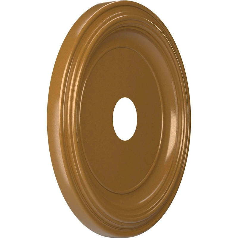 3 1/2  Inside Diameter - Traditional Thermoformed PVC Ceiling Medallion