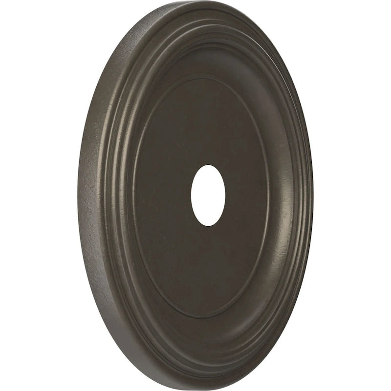 3 1/2  Inside Diameter - Traditional Thermoformed PVC Ceiling Medallion