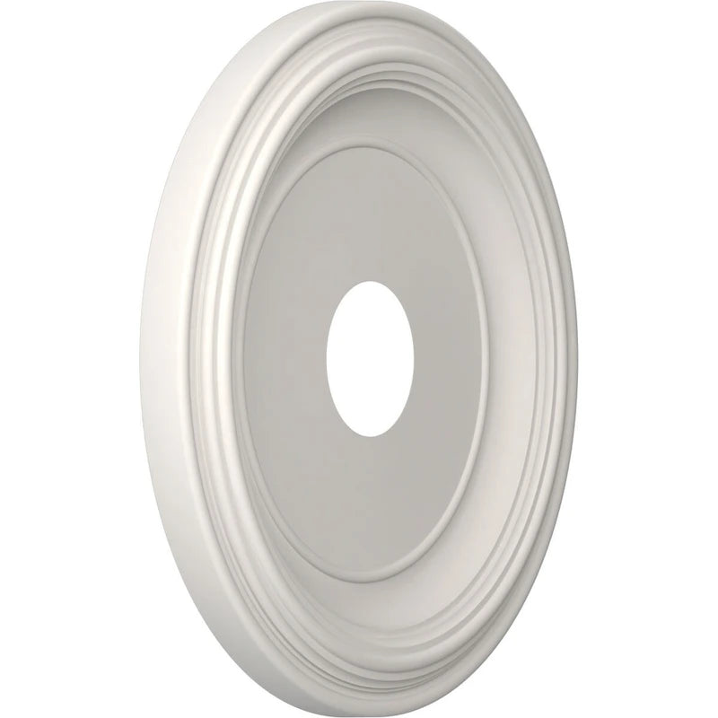 3 1/2  Inside Diameter - Traditional Thermoformed PVC Ceiling Medallion