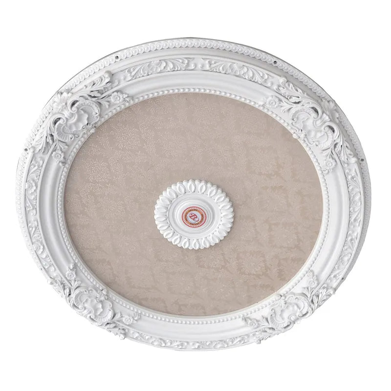 Blanco Round Chandelier Ceiling Medallion 36in