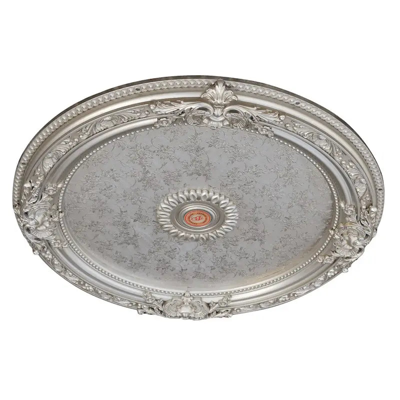 Blanco Round Chandelier Ceiling Medallion 36in