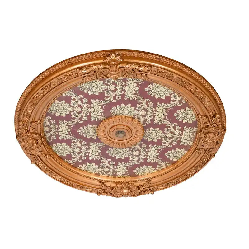 Blanco Round Chandelier Ceiling Medallion 36in