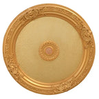 Lustre rond Blanco, médaillon de plafond 36 pouces