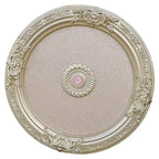 Lustre rond Blanco, médaillon de plafond 36 pouces