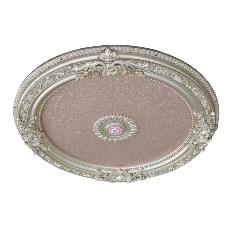 Blanco Round Chandelier Ceiling Medallion 36in