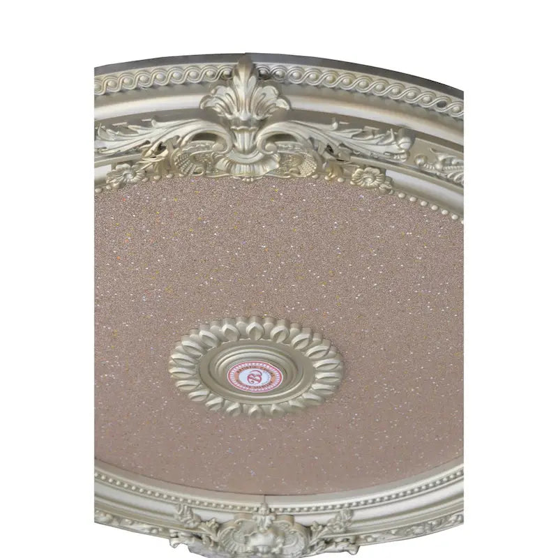 Blanco Round Chandelier Ceiling Medallion 36in