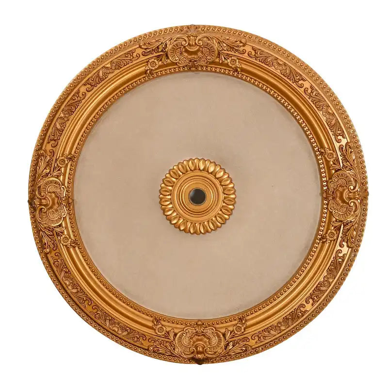 Blanco Round Chandelier Ceiling Medallion 36in