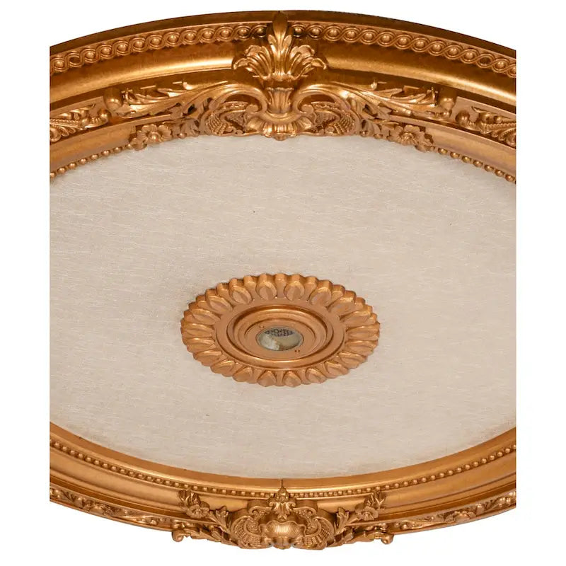 Blanco Round Chandelier Ceiling Medallion 36in