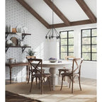 Kit d'extensions pour cheveux avec finition or brossé, comprenant (2) tiges de 15 cm et (1) tige de 30 cm - Or brossé - 1,3 cm x 1,3 cm x 61 cm