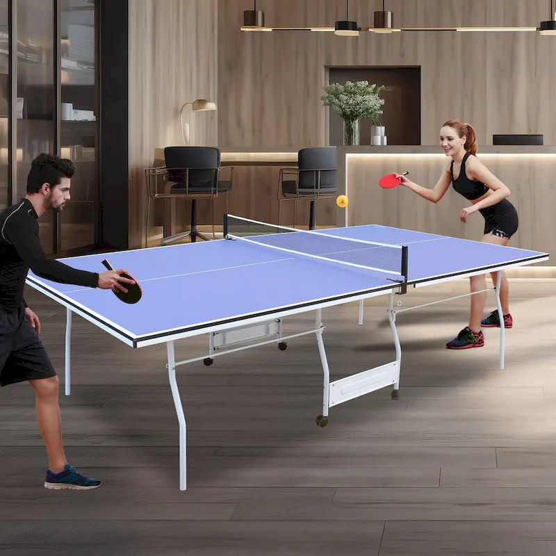 Table de ping-pong pliable et portable de 2,74 m (9 pieds)