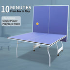 Table de ping-pong pliable et portable de 2,74 m (9 pieds)