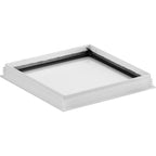 Couvercle d'objectif cylindrique carré en verre transparent blanc 6 pour P5644 - 6,250 x 6,250 x 1,250