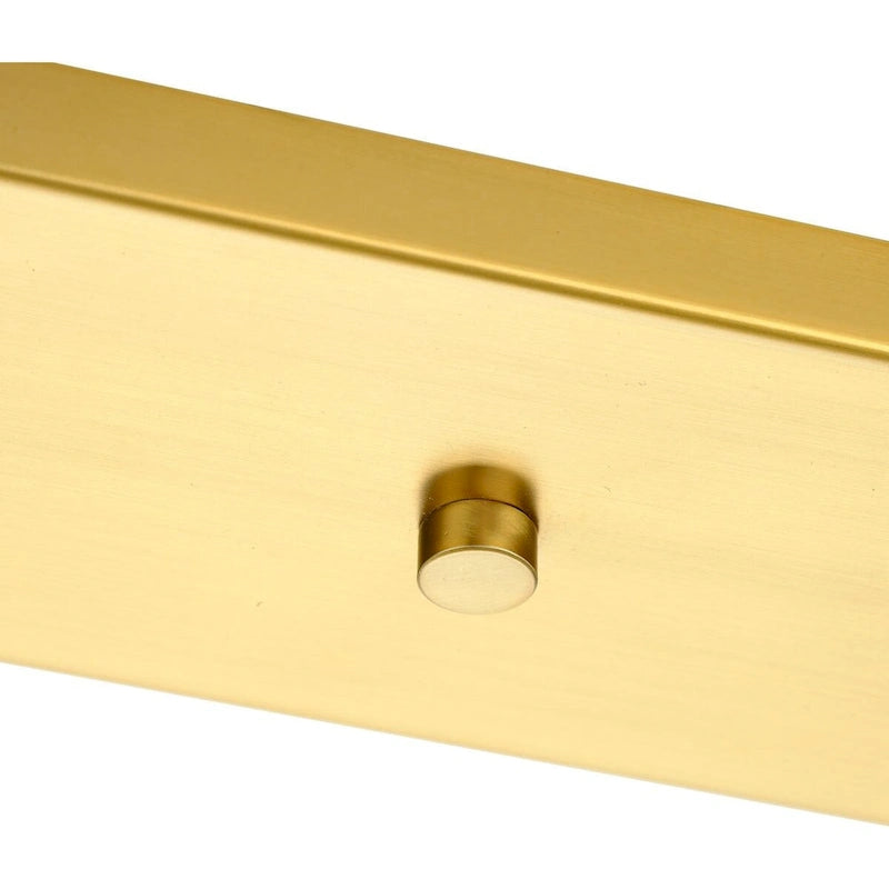 Canopy Kit 23-1 4  Length for Up to 3 Pendants - Brushed Bronze - 23.25 in x 4.18 in x 0.75 in