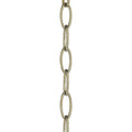 Accessory Chain - 48-inch of 9 Gauge Chain in Gilded Silver - Gilded Silver - 0.5 in x 0.5 in x 48 in