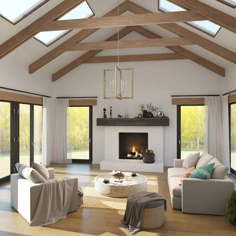 Accessory Chain - 48-inch of 9 Gauge Chain in Gilded Silver - Gilded Silver - 0.5 in x 0.5 in x 48 in