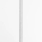 Kit d'extension de tige finition plâtre blanc - Plâtre blanc - 1,27 cm x 1,27 cm x 61 cm