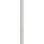 Kit d'extension de tige finition plâtre blanc - Plâtre blanc - 1,27 cm x 1,27 cm x 61 cm